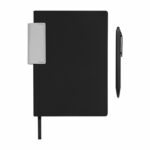 Productos promocionales que mantienen el equilibrio entre imagen y funcionalidad, libreta murakami negro