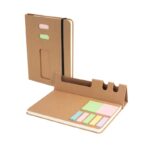Regalos promocionales con presentación profesional y materiales duraderos, libreta shelley beige