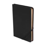 Artículos de merchandising que fortalecen la identidad de tu marca, libreta doyle negro