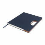 Libreta toole azul, opciones prácticas en artículos promocionales para todo tipo de negocio
