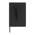 Artículos de merchandising empresarial para combinar con otros artículos, set de libreta agendario brigid negro