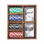 Regalos corporativos con opción de entrega local o nacional, set de poker saurus café