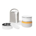 Merchandising para empresas diseñado para mantener la presencia de tu marca, portaviandas nauru gris