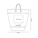 CESTO PARA ROPA ZOE - Imagen 6