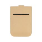 Tarjetero junius beige, alternativas de artículos promocionales con funcionalidad perfecta