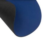 Merchandising empresarial con enfoque práctico y excelente imagen, mouse pad redondo azul