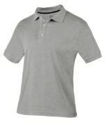 Fabricación de artículos promocionales con base en materiales nacionales, playera polo lutry gris talla m