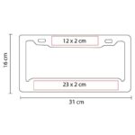 PORTA PLACA - Imagen 3
