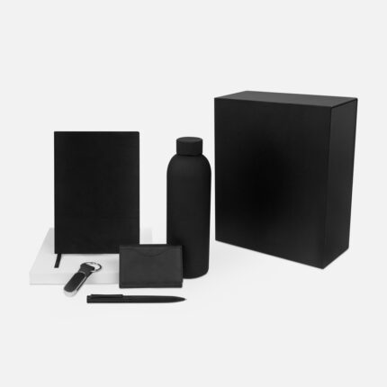 Merchandising empresarial con distintas opciones de personalización, set drael