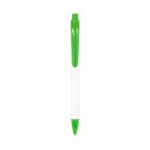Diseños en regalos promocionales enfocados en practicidad y visibilidad , bolígrafo chad verde