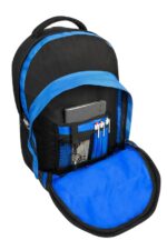 Línea de productos promocionales para personalizar según el tipo de evento, mochila victory azul