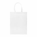 Regalos promocionales pensados para representar a tu empresa con buena imagen, bolsa laredo blanco