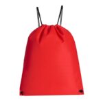 Bolsa-mochila pastrana rojo, artículos publicitarios con opción de incluir logotipos o tu slogan