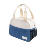 Catálogo de productos promocionales pensado para uso continuo, lonchera chutss azul