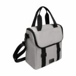 Productos promocionales fabricados en méxico con materiales de calidad, lonchera mobi gris