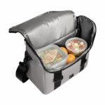 Merchandising para empresas adecuado para oficinas, eventos y festividades, lonchera mobi gris