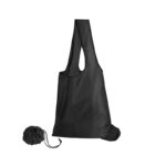 Bolsa cori negro, línea flexible de artículos publicitarios con disponibilidad inmediata