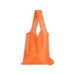 Diseños en regalos promocionales enfocados en practicidad y visibilidad , bolsa cori naranja
