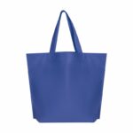 Opciones flexibles en artículos personalizados con distintos tipos de grabado, bolsa kivora azul