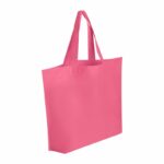 Bolsa kivora rosa, fabricación de productos promocionales con control interno de calidad