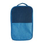 Zapatera pescara azul, artículos personalizados creados para mantener uniformidad visual en campañas