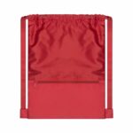 Artículos personalizados disponibles con terminados mate o brillantes, bolsa-mochila anshar rojo