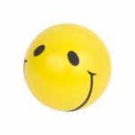 Catálogo de productos promocionales pensado para uso continuo, carita feliz anti-stress