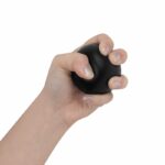 Productos que se adaptan al rubro de tu negocio o promoción empresarial, pelota anti-stress lisa negro
