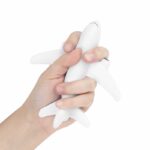 Anti-stress avion blanco, opciones de artículos publicitarios para distribuir y exponer tu imagen corporativa
