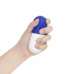 Artículos de regalo promocional adaptados a diferentes tipos de público, anti-stress en forma de capsula azul