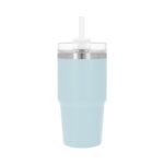 Diseños sencillos y funcionales en productos promocionales a tu necesidad, termo calvi azul