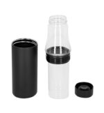 Regalos promocionales que acompañan campañas de tu marca o lanzamientos de producto, termo con vidrio kaap negro