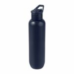 Opciones en merchandising empresarial con variedad de modelos y materiales, termo rokta azul marino