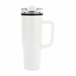 Termo vilna blanco, artículos promocionales creados para dar presencia a tu marca