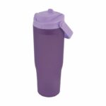 Propuestas de merchandising empresarial con diseño clásico y flexible, termo frao morado