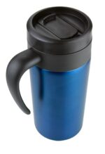 Catálogo de productos promocionales pensado para uso continuo, termo nyuk azul