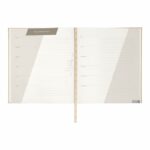 Agenda ejecutiva clásica 2027 beige, artículos publicitarios con opción de incluir logotipos o tu slogan