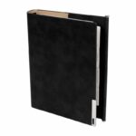 Agenda semanal premium 2027 negro, artículos de merchandising disponibles con tus colores institucionales