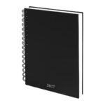 Agenda diaria lette 2027 negro, artículos de regalo empresarial pensados para reforzar el valor de tu marca