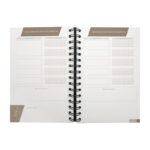 Productos promocionales para entrega con opción de personalización, agenda diaria lette 2027 negro