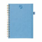 Merchandising para empresas con atención personalizada y entrega puntual, agenda semanal terra 2027 azul