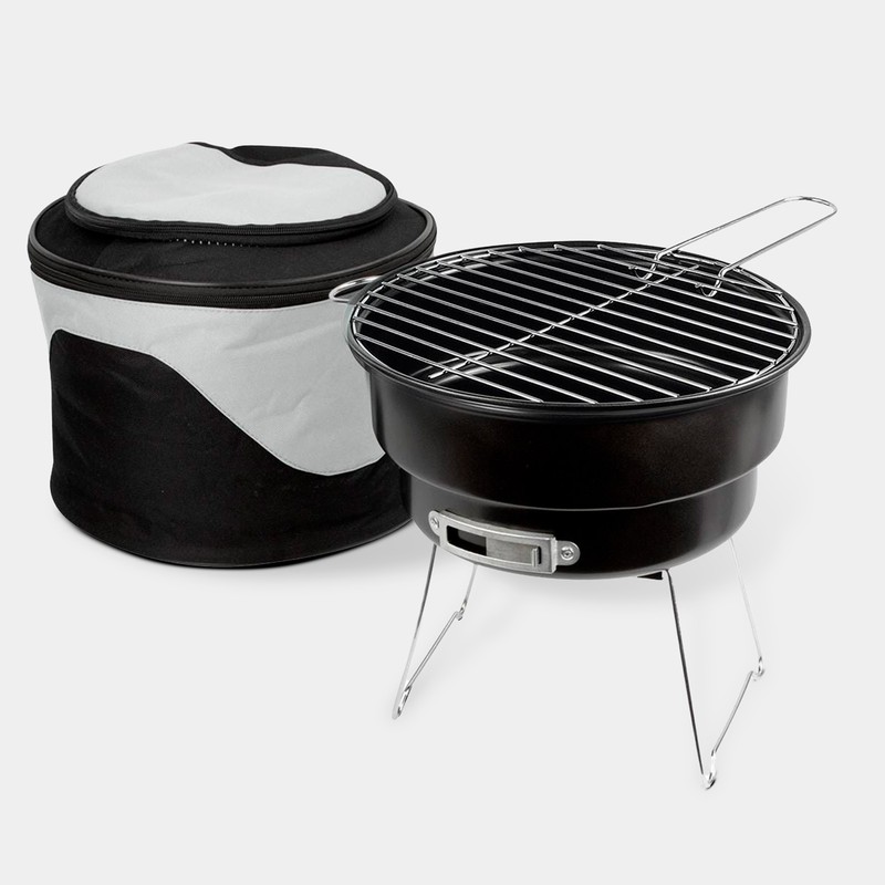 BBQ-002- Artículos promocionales pensados para dejar una buena impresión, asador con hielera camping