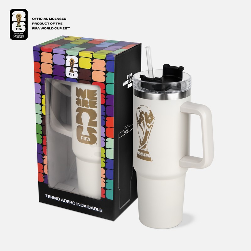 F26-BO-0009- Artículos promocionales hechos en méxico con garantía y soporte local, termo copa mundial fifa 2026