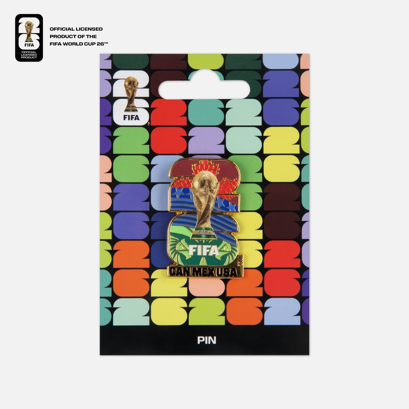 F26-PN-0010- Pin copa mundial fifa 2026, línea práctica de artículos publicitarios para distintos entornos laborales