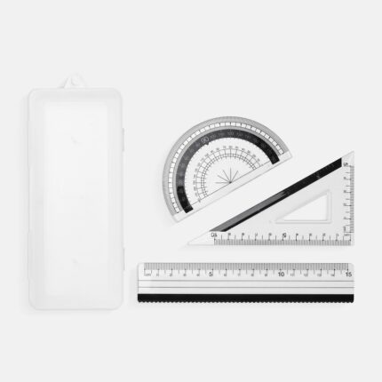 Propuestas en merchandising para empresas con equilibrio entre costo y calidad, estuche de geometría