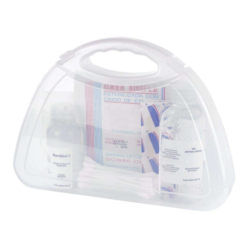 KIT-911- Línea de artículos personalizados disponibles en distintos formatos, kit de emergencia