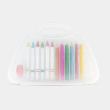 Alternativas de artículos promocionales con funcionalidad perfecta, kit escolar drawing
