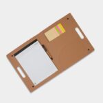 Opciones de merchandising para empresas disponibles con personalización directa, carpeta nature