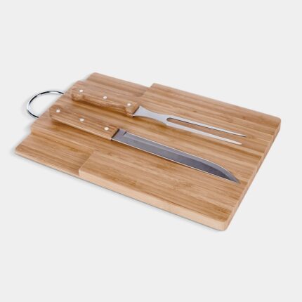 Tabla y cuchillos jartum, línea práctica de productos promocionales de amplia disponibilidad
