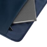 Artículos de merchandising para empresas con distintas técnicas de personalización, porta laptop valka azul